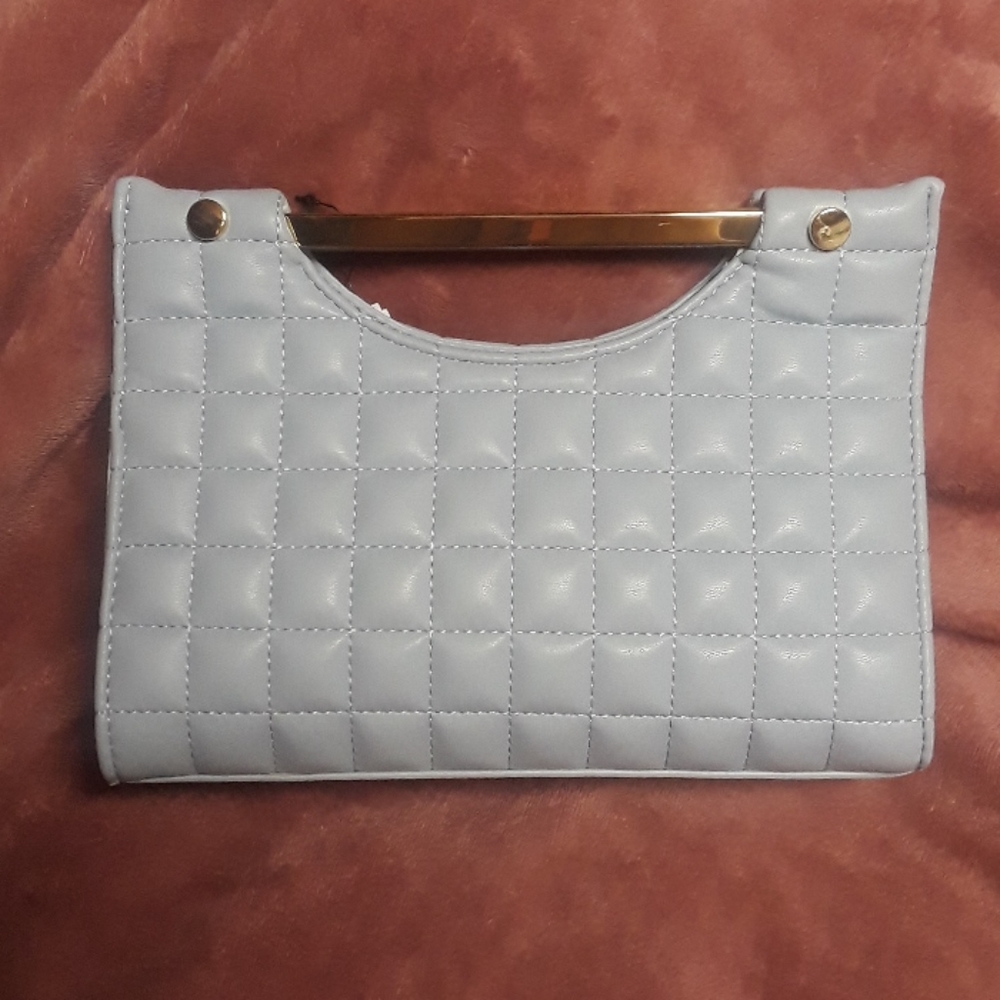 Light blue handbag